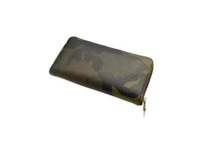 Chrome Hearts REC F Zip Wallet / Leather "Camo"