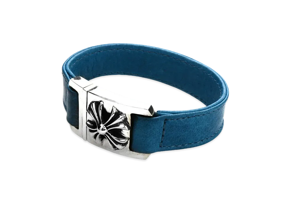 Chrome Hearts Harness Clasp Bracelet "Blue"