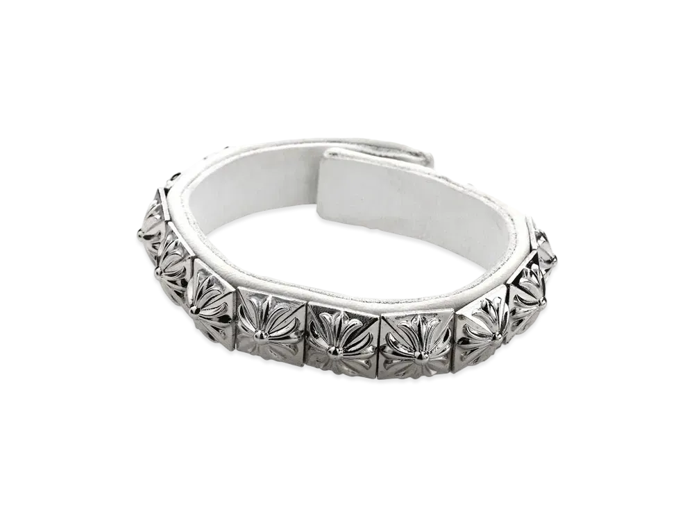 Chrome Hearts Zero Bracelet Leather "White"