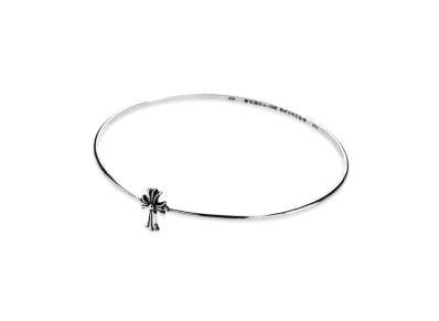 Chrome Hearts Bubble Gum Bangle CH Cross "Silver"