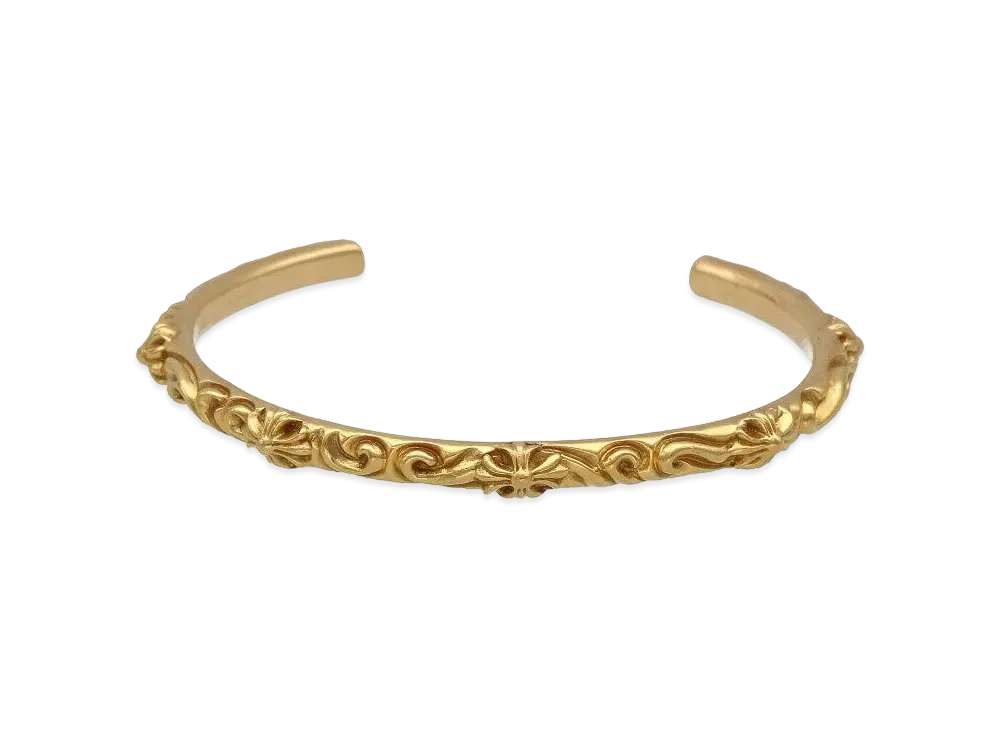 Chrome Hearts 22K SBT Bangle "Yellow Gold"