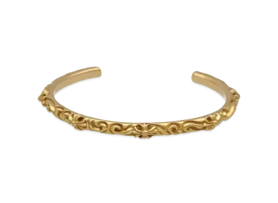 Chrome Hearts 22K SBT Bangle "Yellow Gold"