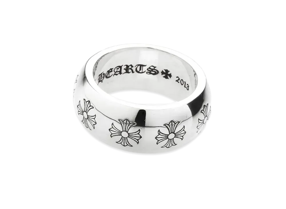Chrome Hearts Round 10mm CH Plus Bandling "Silver"