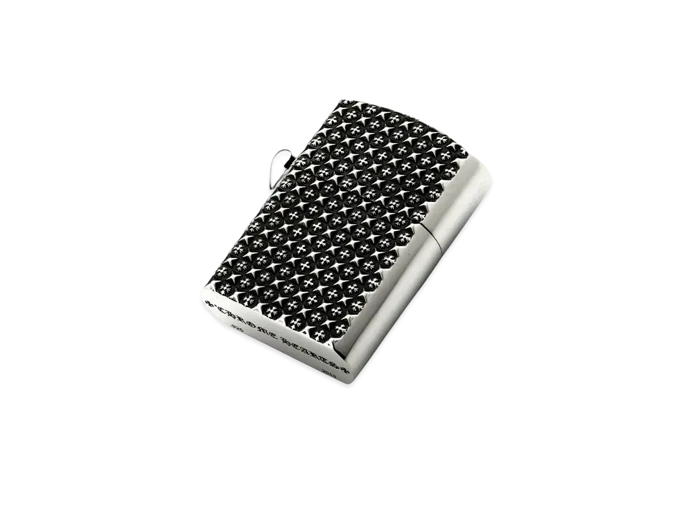 Chrome Hearts Zippo Writer W / Pyramid Plus "Silver"
