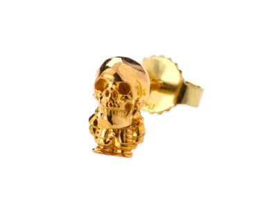 Chrome Hearts 22K Tiny del Fino Earrings "Gold"