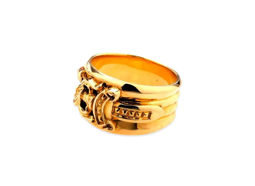 Chrome Hearts 22K Dagger Ring "Yellow Gold"