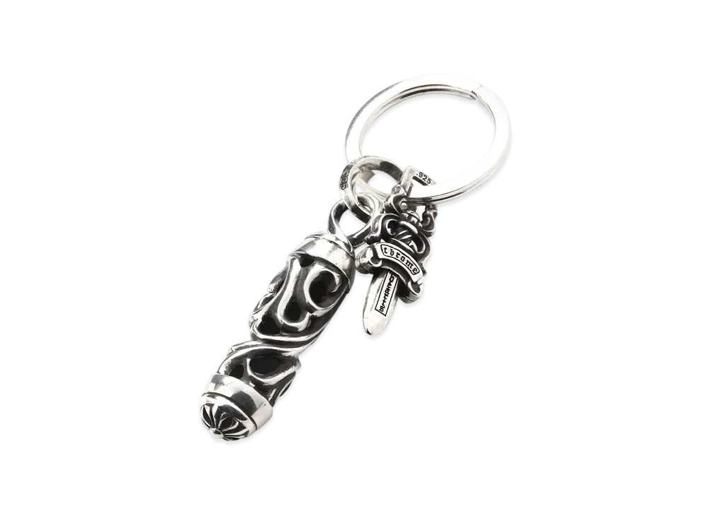Chrome Hearts Key Ring 1 Roller "Silver"