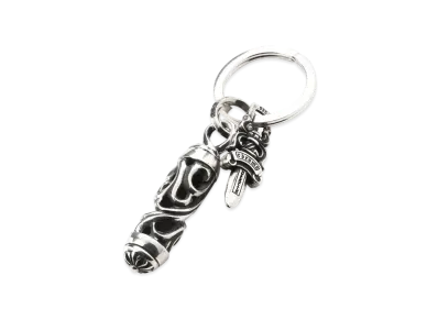 Chrome Hearts Key Ring 1 Roller "Silver"