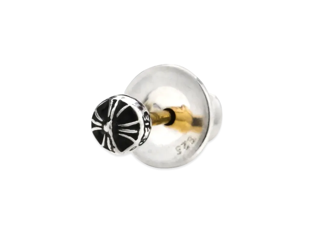 Chrome Hearts Mini Cross Ball Stud "Silver"