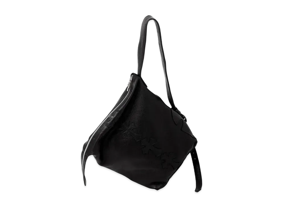 Chrome Hearts Lelo Bag Small W Semetary Cross Striped Shoulder Bag "Black"