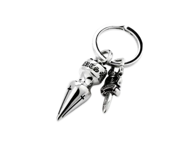 Chrome Hearts Key Ring Spike XL W / # 5 Dagger "Silver"