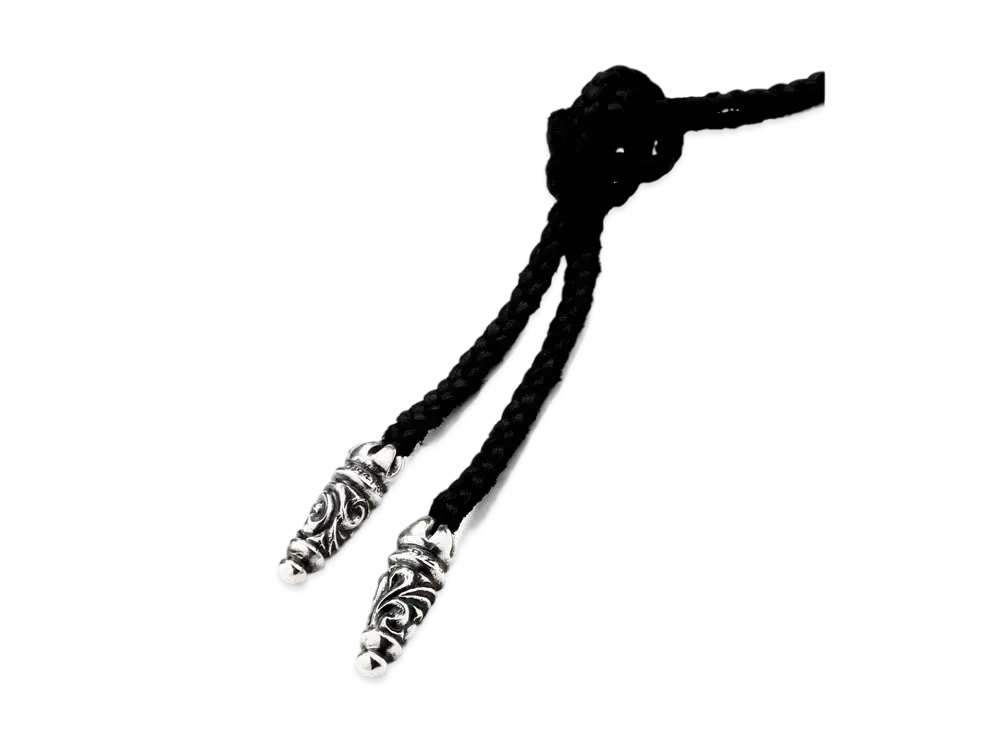 Chrome Hearts Leather Blade Large Chip "Silver"