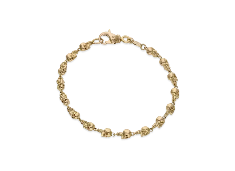 Chrome Hearts 22K Foti Delphino Tiny Bracelet "Yellow Gold"