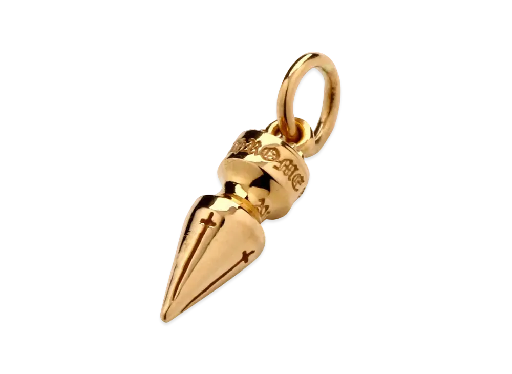 Chrome Hearts 22K Spike Charm "Gold"