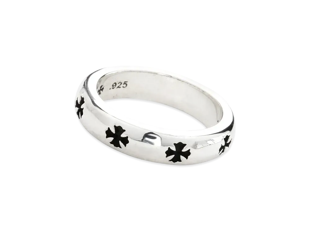 Chrome Hearts Negative CH Plus Ring "Silver"