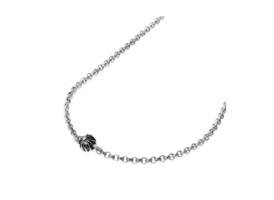 Chrome Hearts Beads Chain Necklace 18inch (45cm) "Silver"