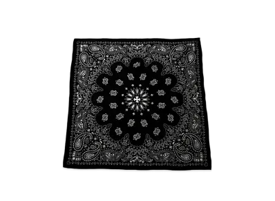 Chrome Hearts Shock Treatment Scarf "Black"