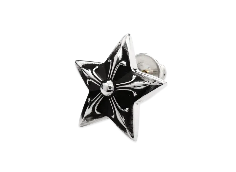 Chrome Hearts Large 5 Point Star Stud "Silver"