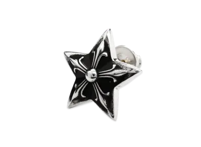 Chrome Hearts Large 5 Point Star Stud "Silver"