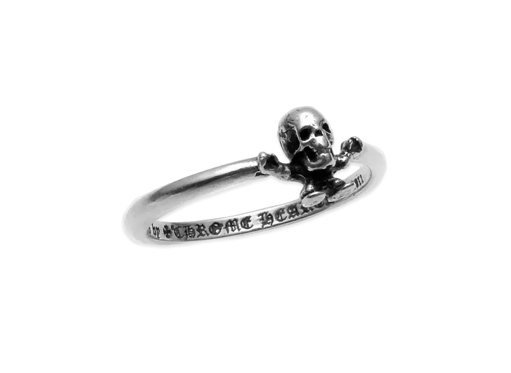 Chrome Hearts Bubble Gum Ring Tiny Harristeeter "Silver"