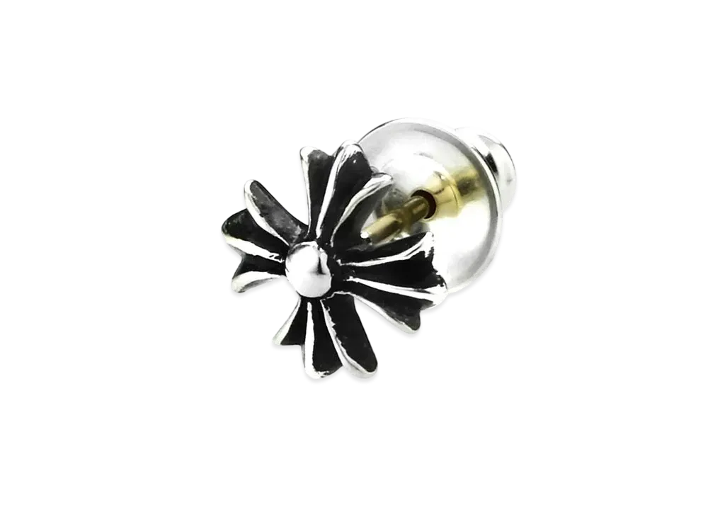 Chrome Hearts CH Plus Stud Earrings "Silver"