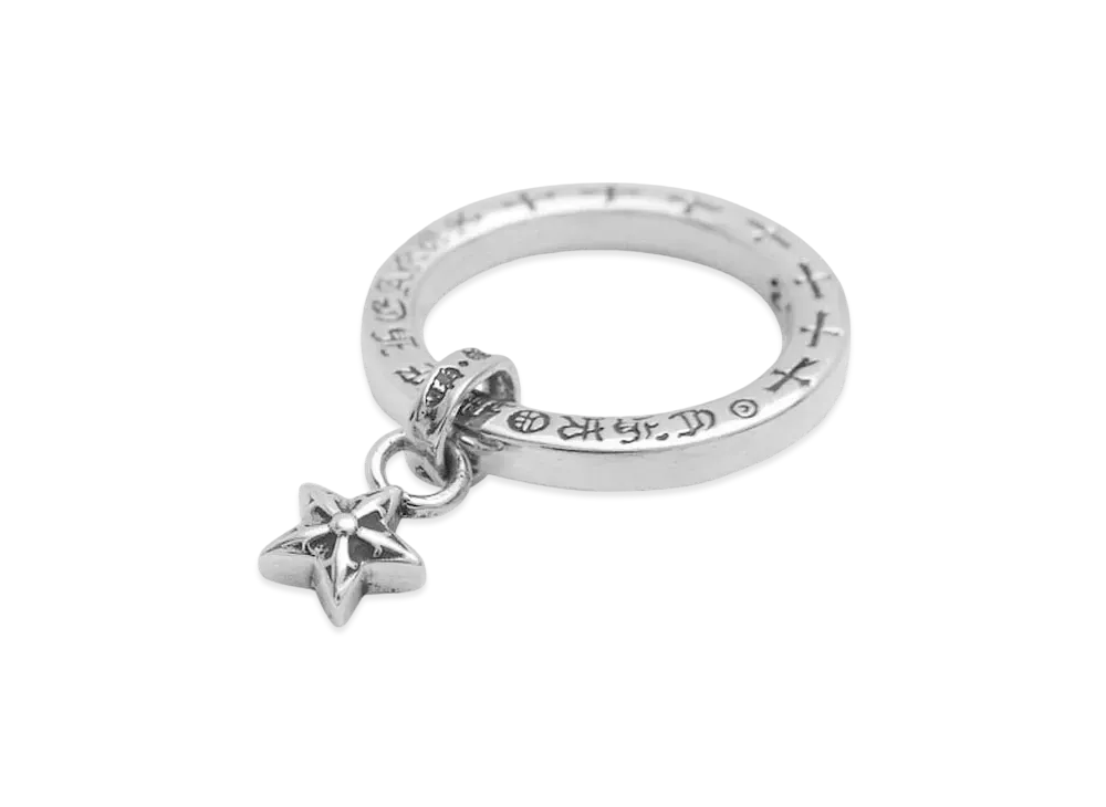 Chrome Hearts Stack 5 Point Starling "Silver"