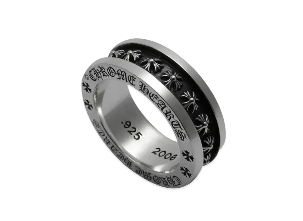 Chrome Hearts Mini CH Plus Ring "Silver"