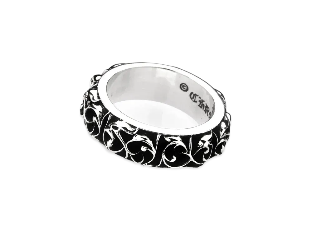 Chrome Hearts Eternity Vine Band Ring "Silver"