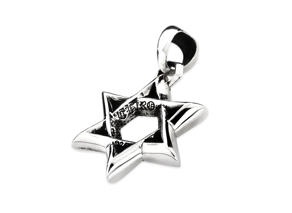 クロムハーツ スモール スター オブ ダビデ ペンダント "シルバー"
