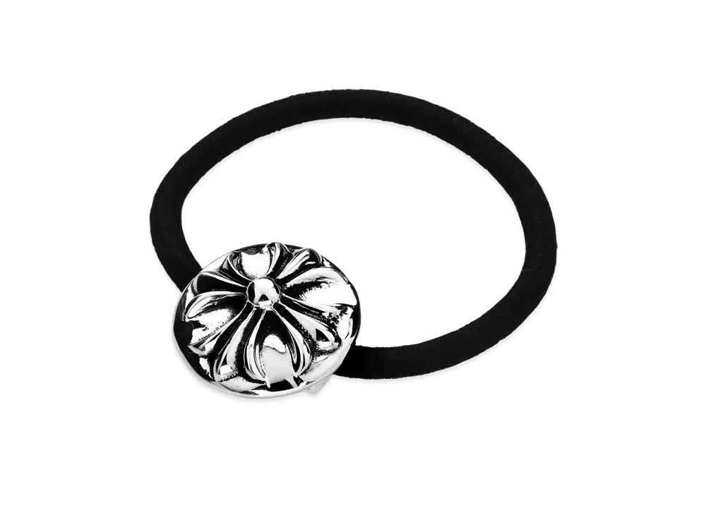 Chrome Hearts Hair Band # 2 Cross Bracelet "Black"