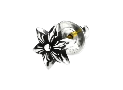 Chrome Hearts Star Stud Earrings "Silver"