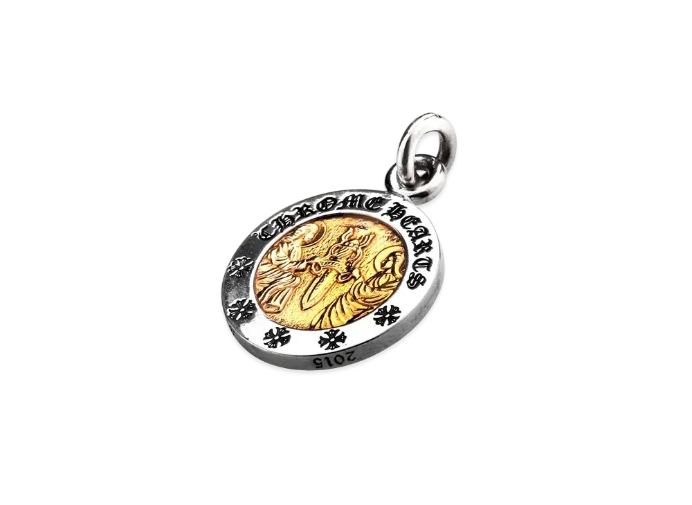 Chrome Hearts Angel Medal Charm V2 "Silver/Gold"
