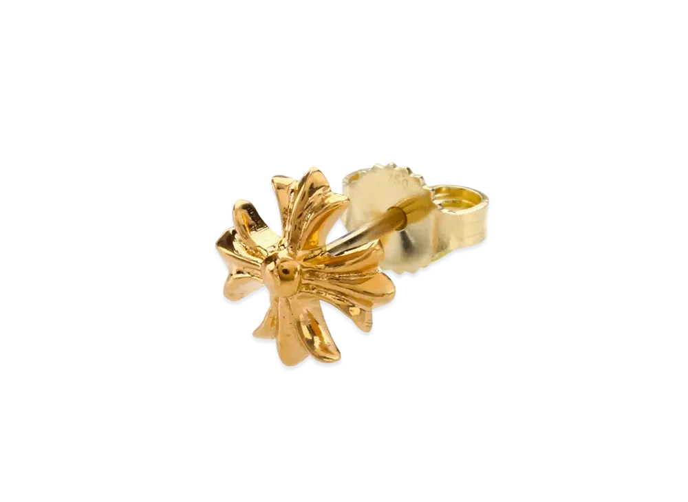 Chrome Hearts 22K CH Plus Stud Earrings "Gold"