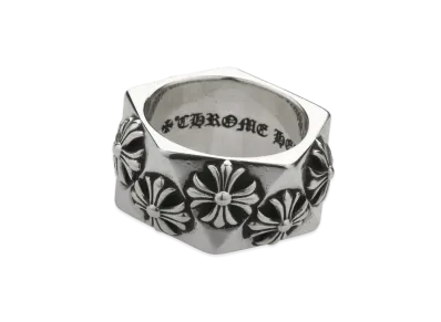 Chrome Hearts Pentagon Ring W / CH Plus "Silver"