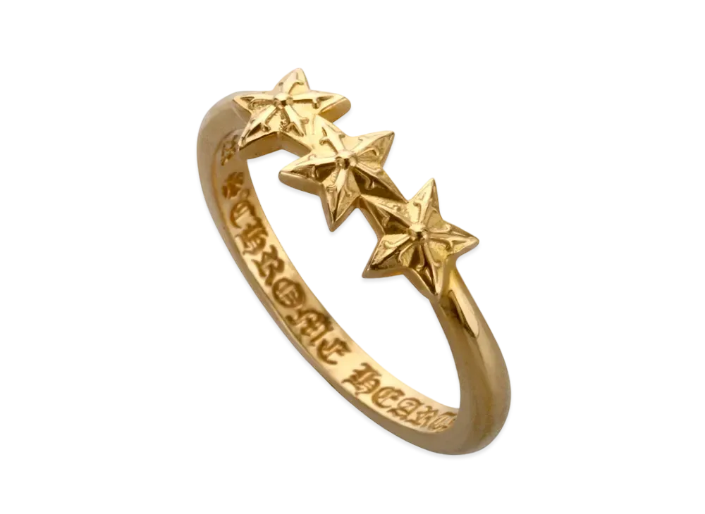 クロムハーツ バブルガムリング 22K 金 ゴールド クロムハーツ 22K