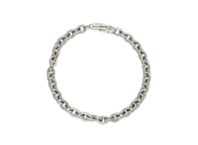 Chrome Hearts 18K Paper Chain Bracelet "White Gold"