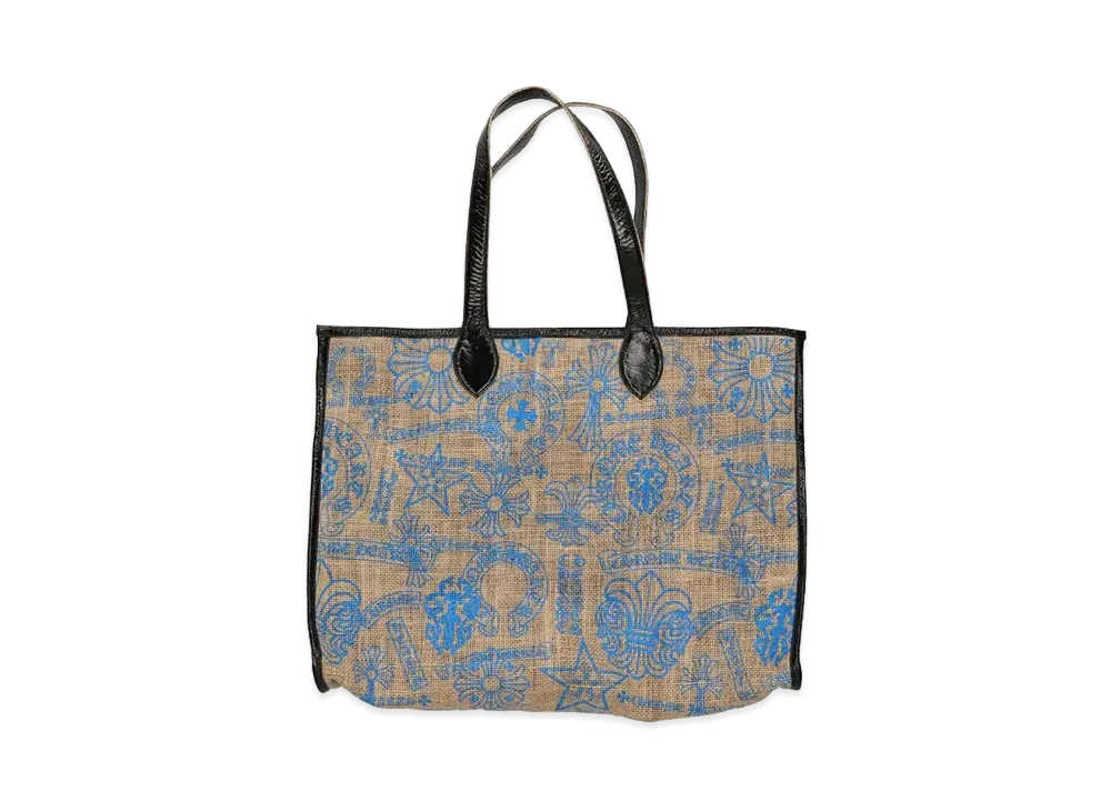 Chrome Hearts Multi Tote Beach Bag "Beige/Blue"