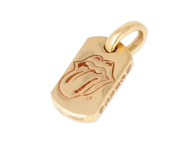 Chrome Hearts 22K Thai Lips & Tandog Tags (Pendant Tops Only) "Gold"