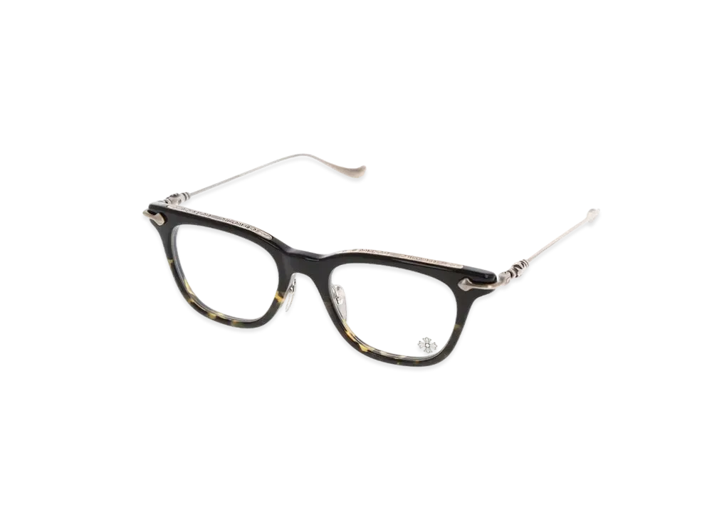 Chrome Hearts Eyewear Optical Guzzler-A Silver & "Black"