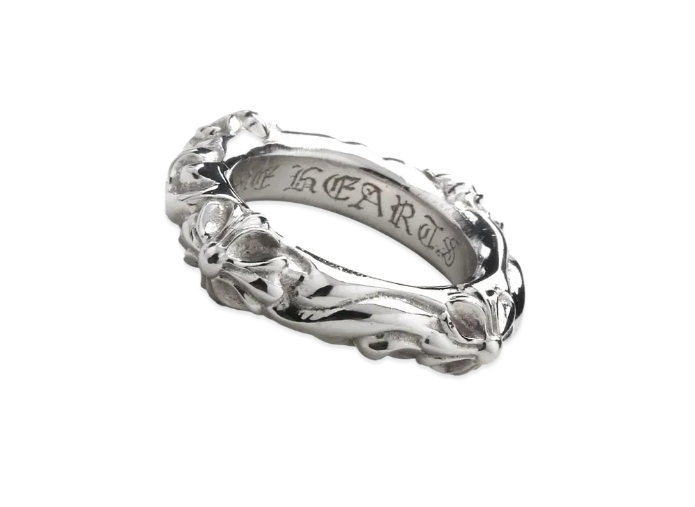 Chrome Hearts PT900 SBT Band Ring "Silver"