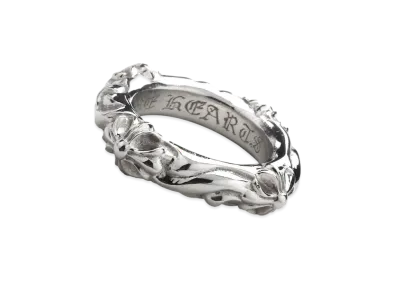 Chrome Hearts PT900 SBT Band Ring "Silver"