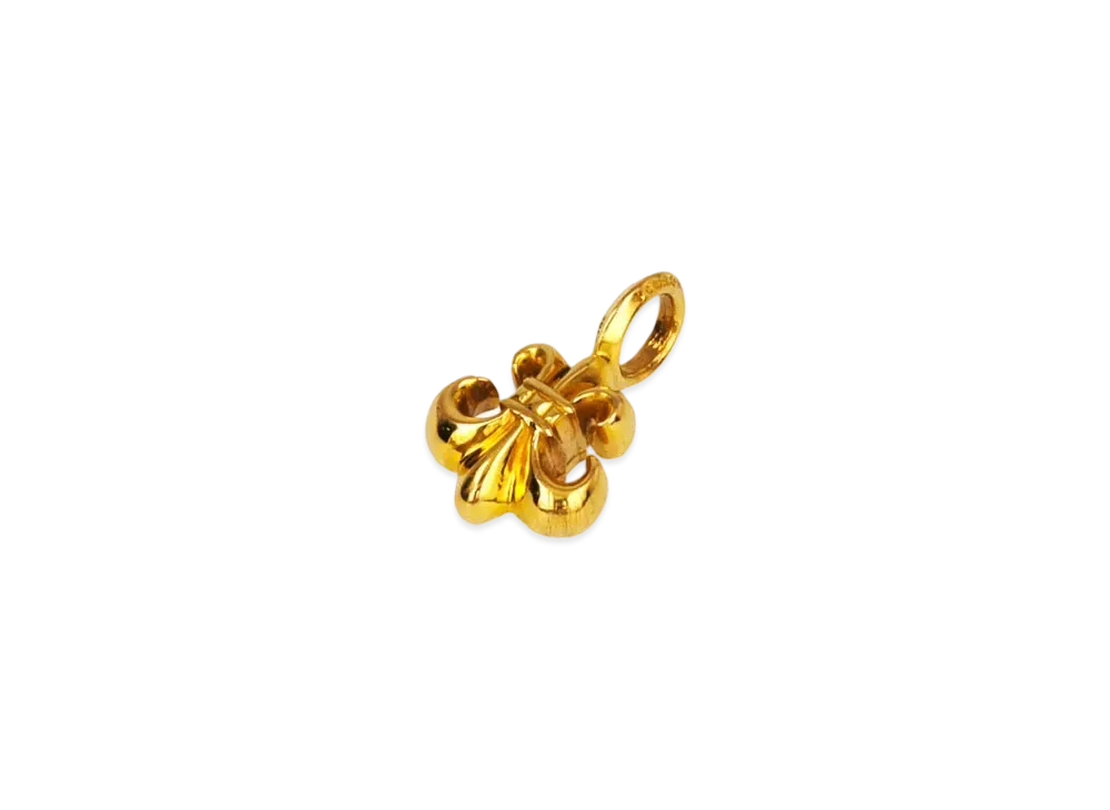 Chrome Hearts 22K #B Stack Charm BS Flare V2 "Gold"