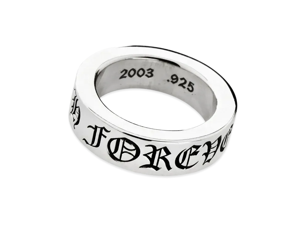 Chrome Hearts Spacer Ring 6mm CH Forever "Silver"