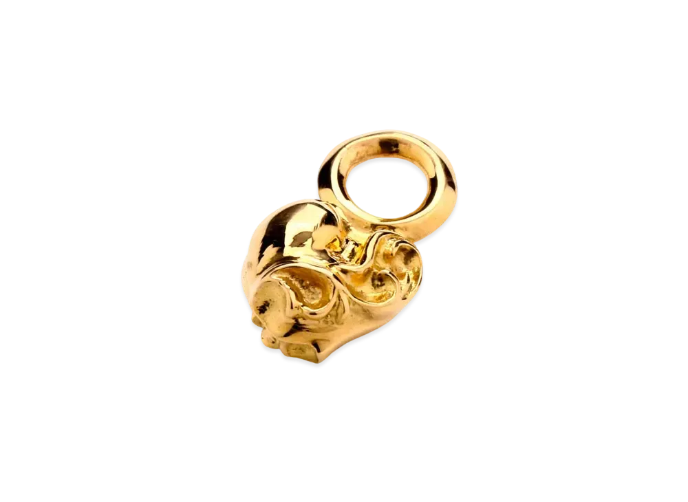 クロムハーツ 22K #B スタックチャーム ハート "ゴールド"