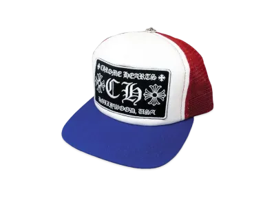 Chrome Hearts Trucker Cap CH "Blue/Red"