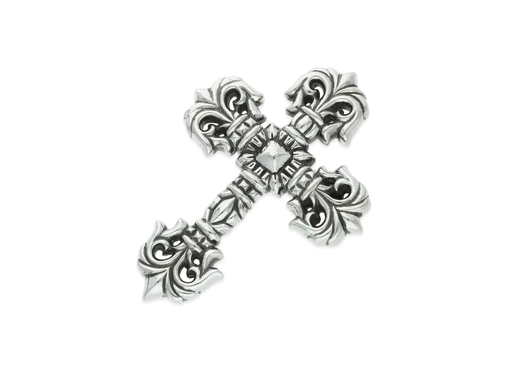 Chrome Hearts Large Filigree Cross L Charm "Silver"