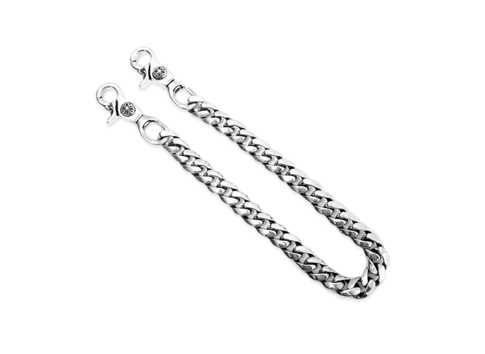 Chrome Hearts Classic Wallet Chain Long 2 Clip SV925 "Silver"