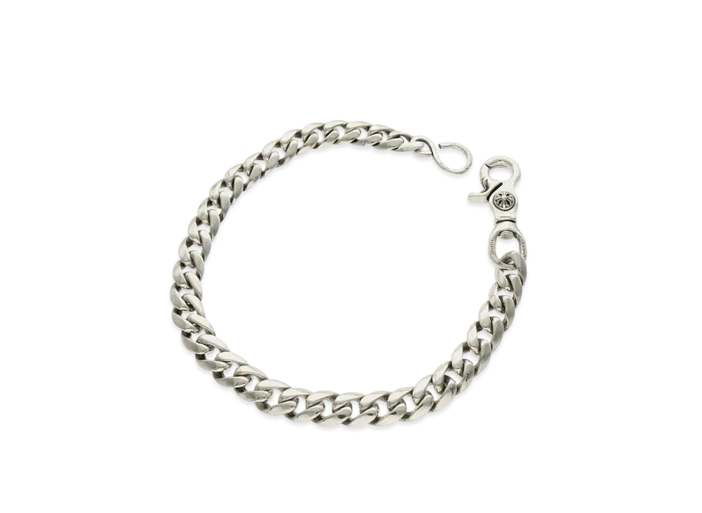 Chrome Hearts Classic Long S 1 Clip Wallet Chain "Silver"