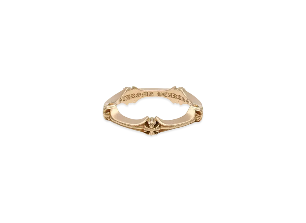 Chrome Hearts 22K Plus and Bone Ring "Yellow Gold"