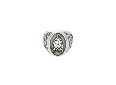 Chrome Hearts PPO Cameo Spek Ring "Silver"